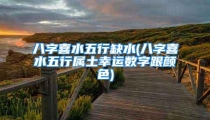 八字喜水五行缺水(八字喜水五行属土幸运数字跟颜色)