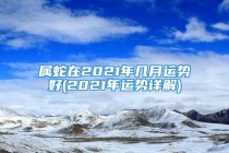 属蛇在2021年几月运势好(2021年运势详解)