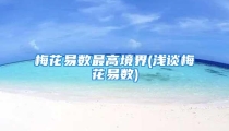 梅花易数最高境界(浅谈梅花易数)