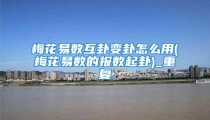 梅花易数互卦变卦怎么用(梅花易数的报数起卦)_重复