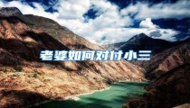 老婆如何对付小三