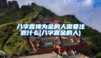 八字喜神为金的人需要注意什么(八字喜金的人)