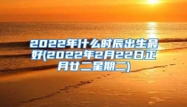 2022年什么时辰出生最好(2022年2月22日正月廿二星期二)