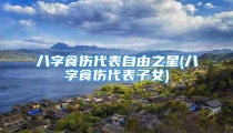 八字食伤代表自由之星(八字食伤代表子女)