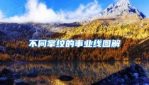 不同掌纹的事业线图解