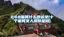 2斗8簸箕什么命运女(十个簸箕女人凤命是吗)