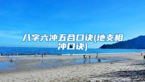 八字六冲五合口诀(地支相冲口诀)