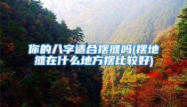 你的八字适合摆摊吗(摆地摊在什么地方摆比较好)