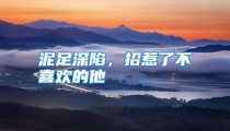 泥足深陷，招惹了不喜欢的他