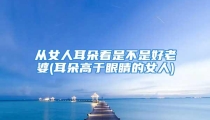 从女人耳朵看是不是好老婆(耳朵高于眼睛的女人)