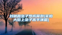 刘明霞坠子罗成算卦(实拍大街上坠子高手演唱)