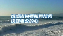情感咨询师如何帮我挽回老公的心