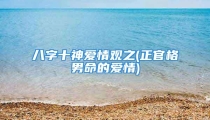 八字十神爱情观之(正官格男命的爱情)