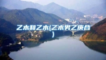乙木和乙木(乙木男乙庚合)