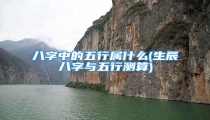 八字中的五行属什么(生辰八字与五行测算)