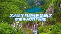 乙木生午月是强还是弱(乙木生午月为什么格)