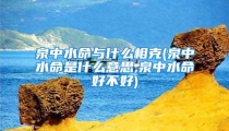 泉中水命与什么相克(泉中水命是什么意思,泉中水命好不好)