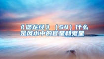 《撼龙经》（54）什么是风水中的官星和鬼星