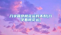 八字算命桃花运好不好(八字看桃花运)