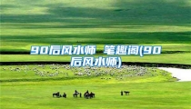 90后风水师 笔趣阁(90后风水师)