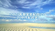 2021年女宝宝起名(2021小孩起名字)