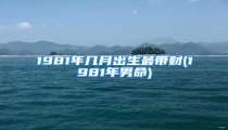 1981年几月出生最带财(1981年男命)