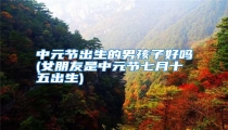 中元节出生的男孩子好吗(女朋友是中元节七月十五出生)
