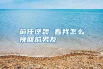 前任逆袭 看我怎么挽回前男友