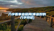 八字看事业格局(事业好的八字特征)