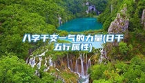 八字干支一气的力量(日干五行属性)