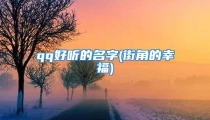 qq好听的名字(街角的幸福)
