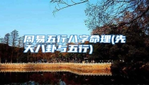周易五行八字命理(先天八卦与五行)