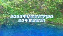 2020年女宝宝名字(2020年女宝宝名)