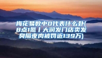 梅花易数中0代表什么卦(8点1氪丨大润发门店卖发臭隔夜肉被罚近139万)