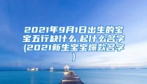 2021年9月1日出生的宝宝五行缺什么,起什么名字(2021新生宝宝爆款名字)