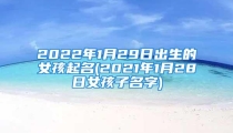 2022年1月29日出生的女孩起名(2021年1月28日女孩子名字)