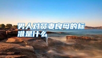 男人对贤妻良母的标准是什么