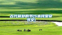 古代算卦的书(5本纯爱穿书文)
