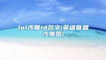 lol沙雕id名字(英雄联盟沙雕图)