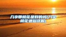 八字带桃花是好的吗(八字桃花通俗详解)