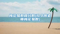 梅花易数算分数(孔令伟老师梅花易数)