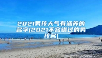 2021男孩大气有涵养的名字(2021不容错过的男孩名)
