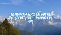 结婚20年纪念日经典短句(在被“爱”包围的日子)