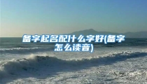备字起名配什么字好(备字怎么读音)