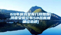 69年属鸡女有几段婚姻(河南安阳公布58名新增确诊轨迹)