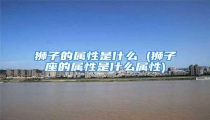 狮子的属性是什么 (狮子座的属性是什么属性)