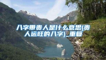 八字带贵人是什么意思(贵人运旺的八字)_重复