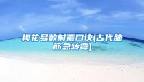 梅花易数射覆口诀(古代脑筋急转弯)