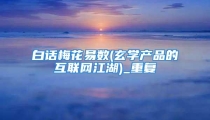 白话梅花易数(玄学产品的互联网江湖)_重复