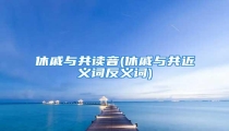休戚与共读音(休戚与共近义词反义词)
